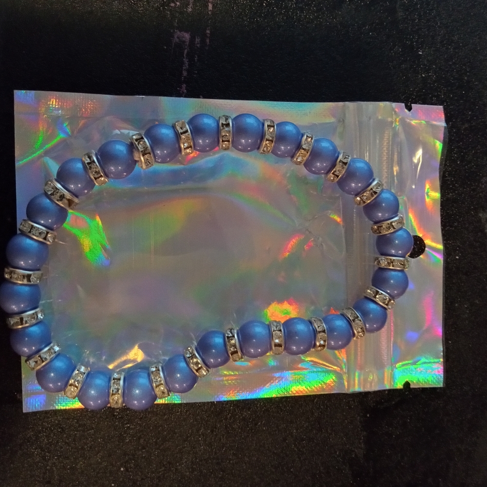 Pearl diamond bracelet